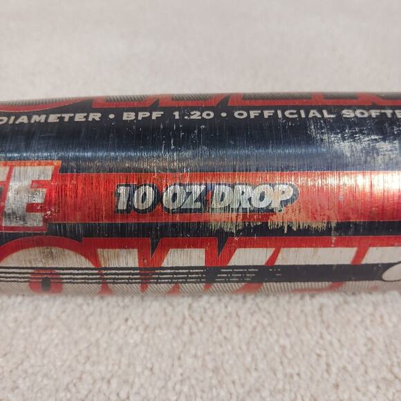 Worth Powercell Lite 10 oz Drop 2.25 Diameter Official Softball SW4 Alloy 32 22 - Picture 2 of 7